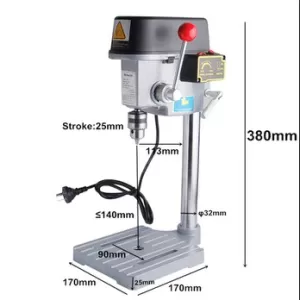 Máy khoan mạch để bàn 340W